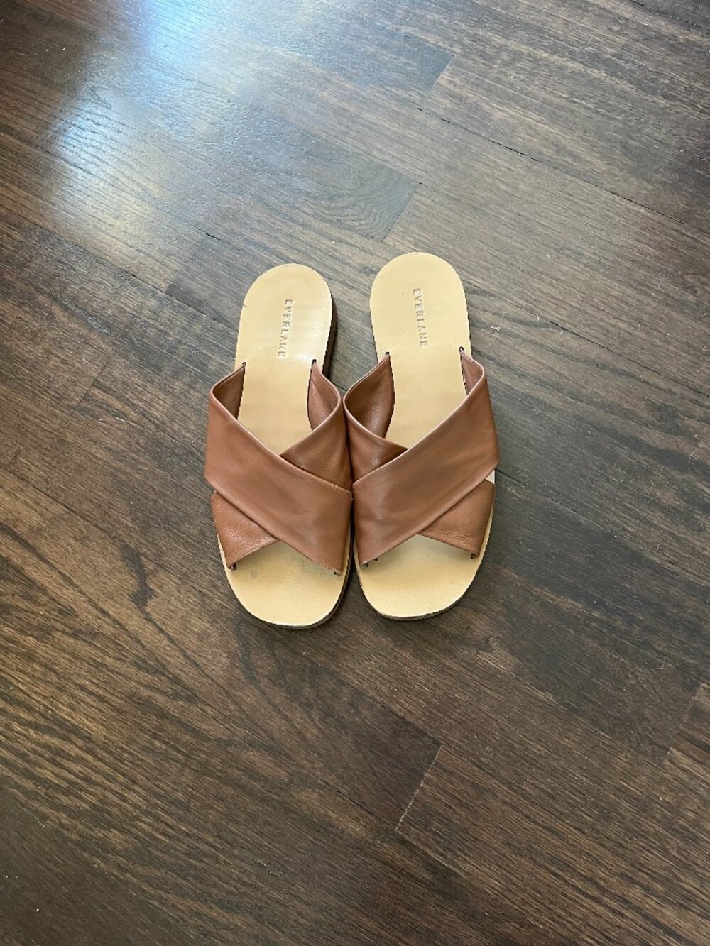 Everlane "The Day Crossover Sandal"
